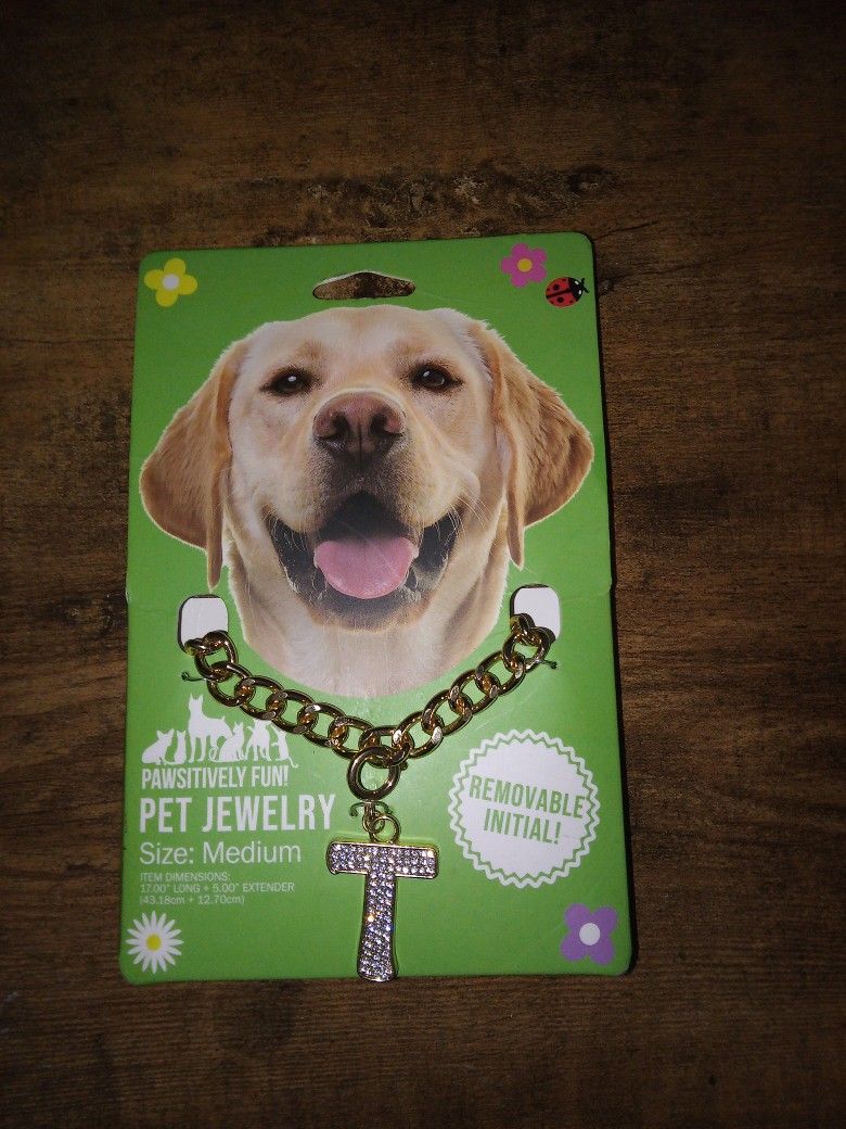 Dog Collar With "T"