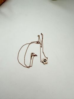 Flower Choker (Rose Gold)