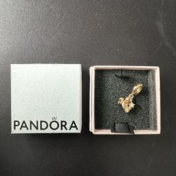 Pandora Heart Winged Angel Dangle Charm