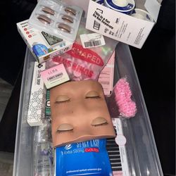 Lash bed & lash items.