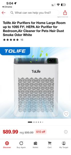 Air Purifiers For Home Large Room Up To 1095 Ft With New Filter