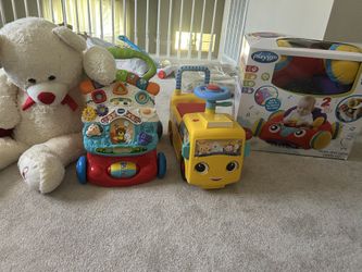 Ultimate Baby/Toddler Activity Bundle (VTech, Playgro, & Bear)