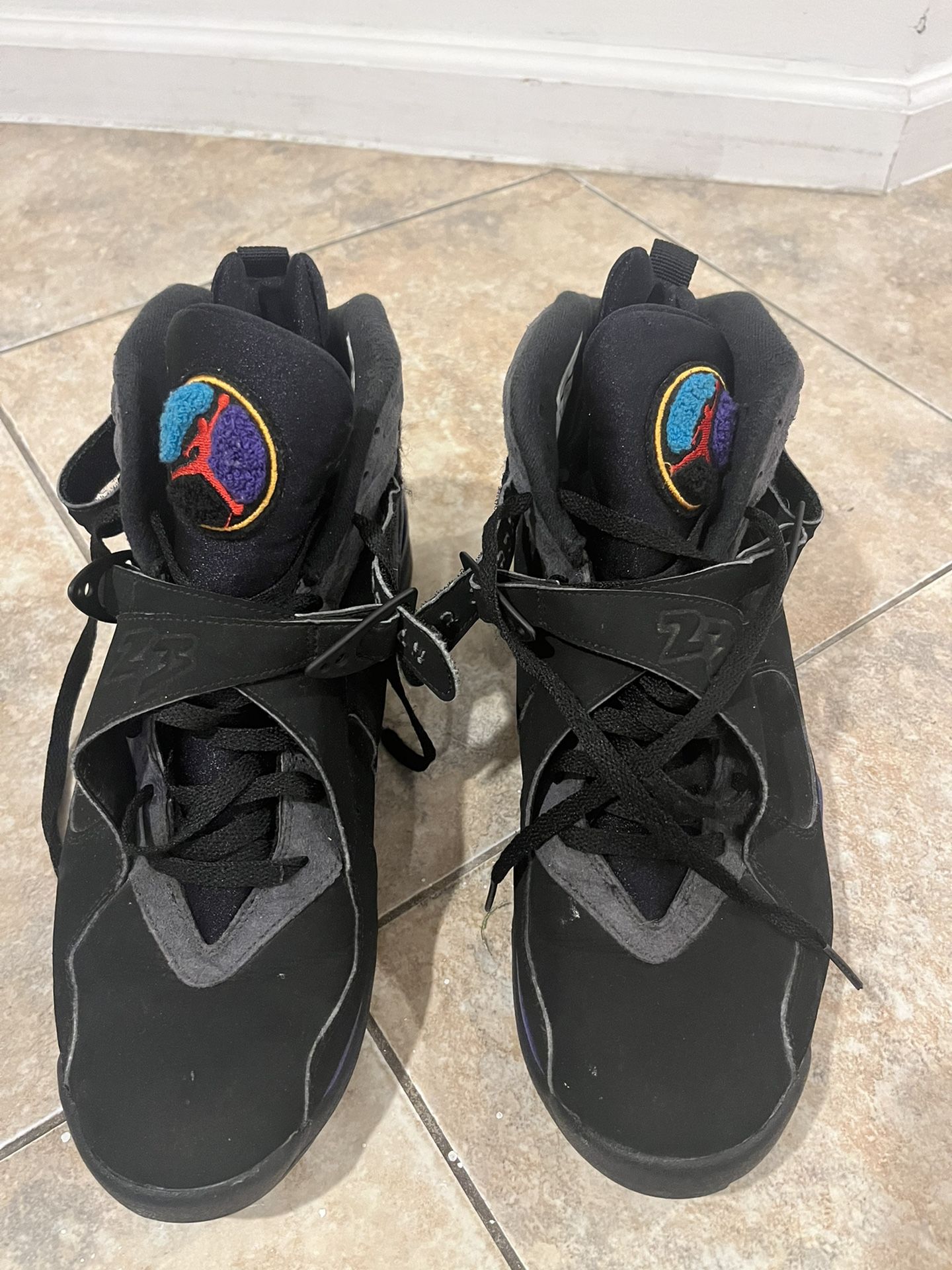 Nike Air Jordan 8 Retro Aqua Size 13