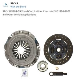 SACHS K1904-09 Xtend Clutch Kit for Chevrolet S10 1(contact info removed) and Other Vehicle Ap