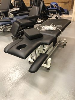 NEW Physical Therapy, Doctor Medical / Chiropractic Table HI LO ELECTRIC Blue And Black