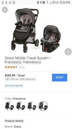 Click connect stroller and carseat