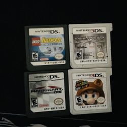 Ds and 3ds Games