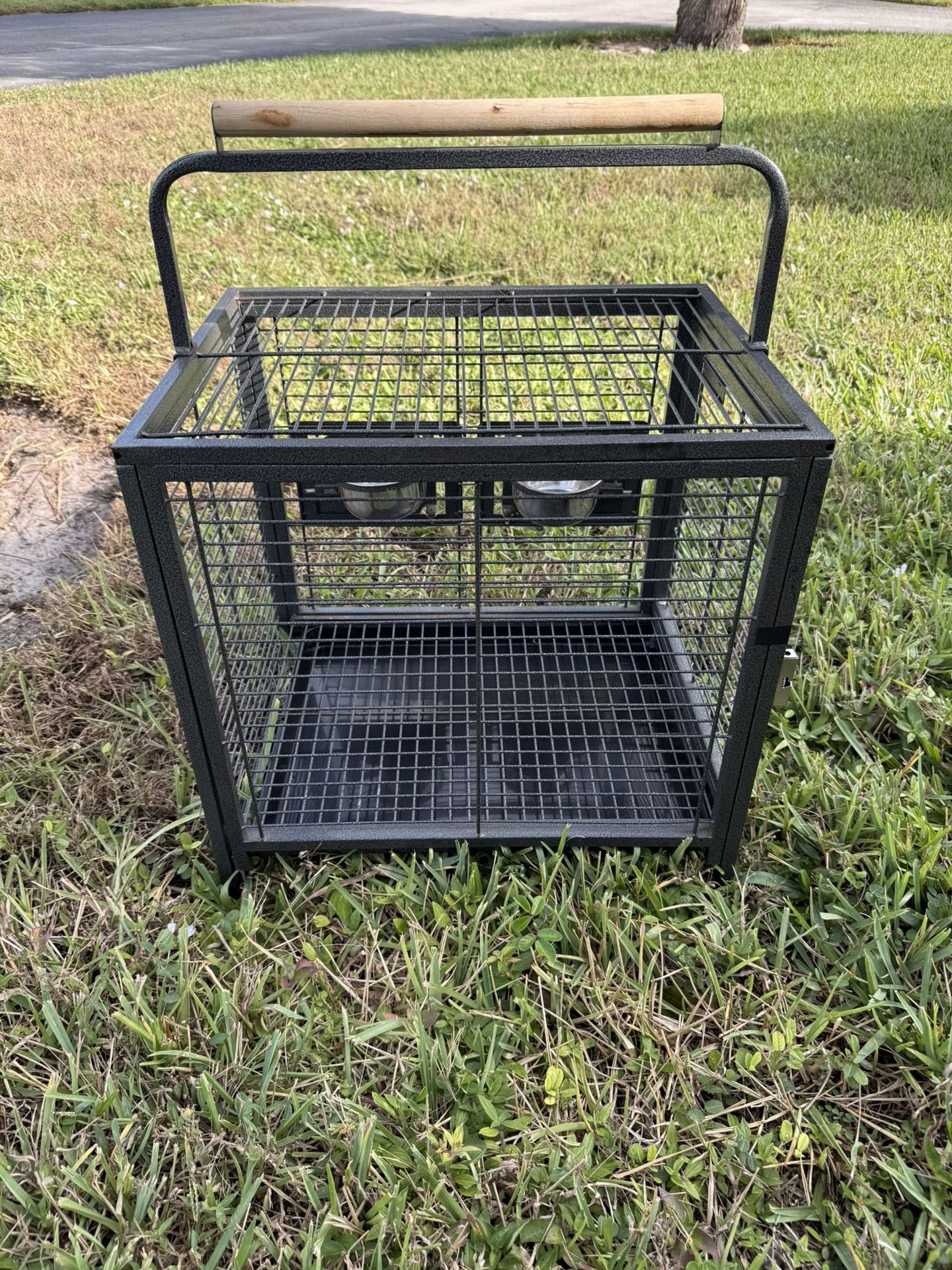 Bird Transport Cage 19x19x15W