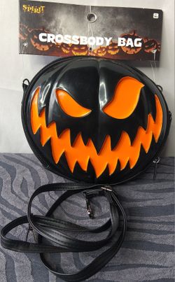 Jack-O-Lantern crossbody bag