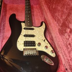  SQUIER "Standard" Strat Guitar EXC Pro Fret-level Setup Spa Perfection 