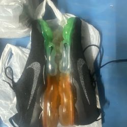 Nike Vapormax Flyknit Black Suede