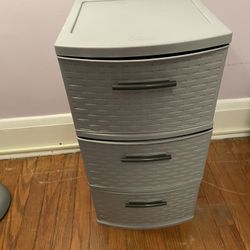 Sterilite 3 Drawers Grey