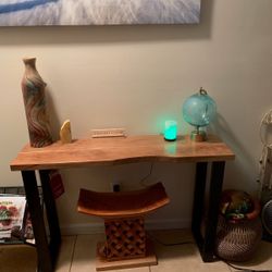 Table With Matching Chair