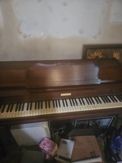 Piano And Miscellaneous Furniture China Hutch Dressers Etc.