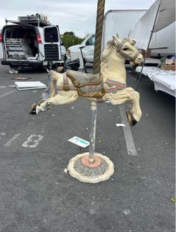 Vintage Antique Carousel 🎠 Horse