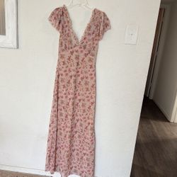 Floral Maxi Dress Size 2