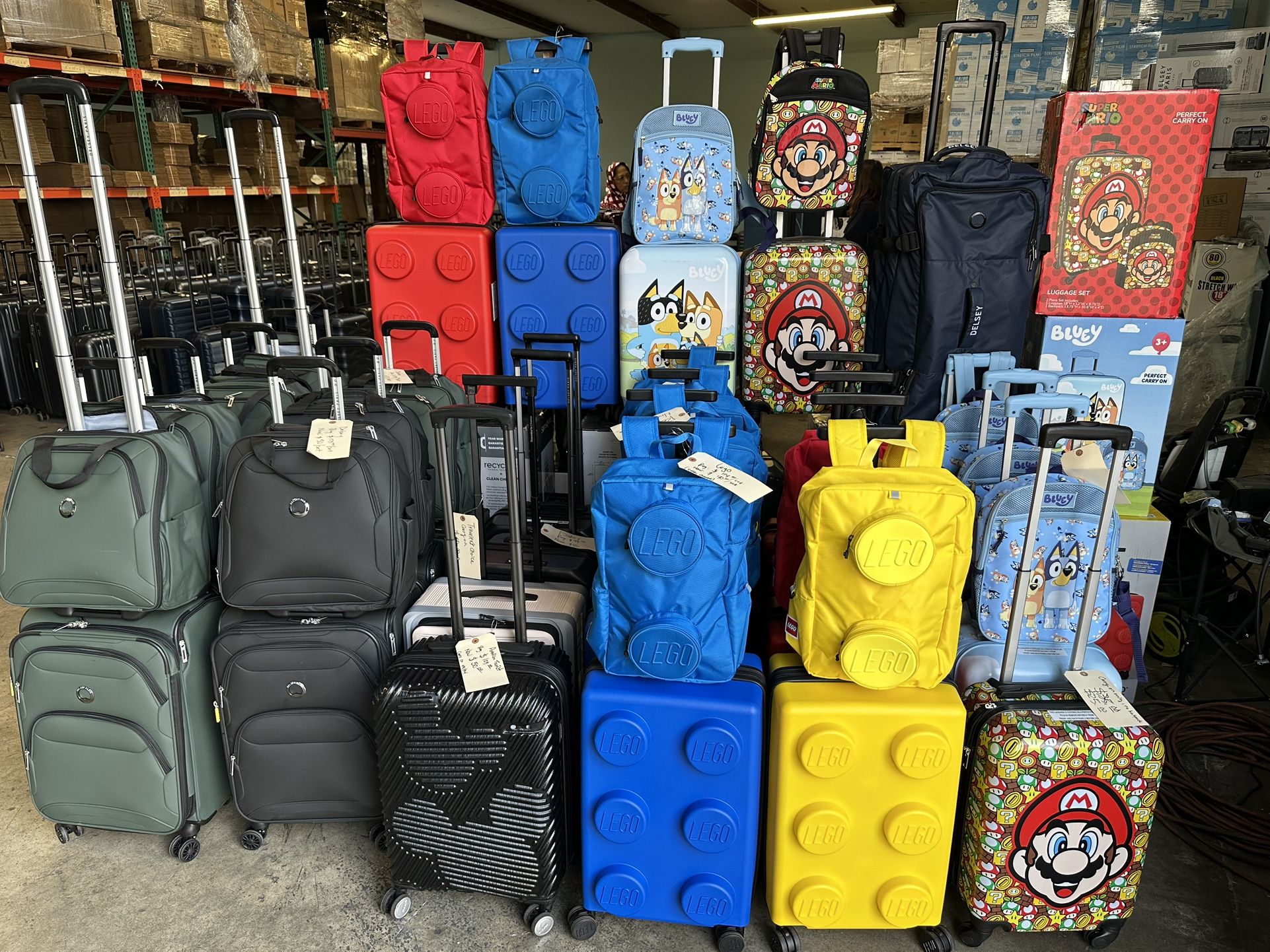 Lego Backpack And Carry On A Set