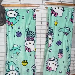 Brand New Hello Kitty Mermaid Blanket 