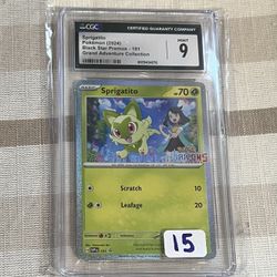 Graded Pokemon Card 