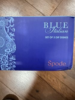 Spode Blue Italian Dip Dishes