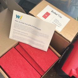 Soundproof Wall Tiles 5 Boxes  $50 
