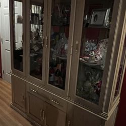 Large Curio Cabinet Dining Room