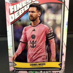 Topps Finest Lionel Messi Finest Debuts Refractor