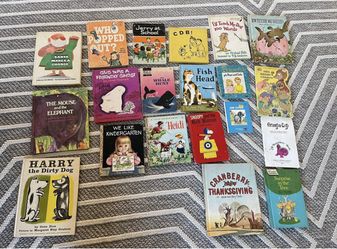 Lot Of 20 Vintage Children Books
