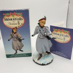 Vtg Fontanini Bristol Falls Carolers Society Mary Beth Lancaster Figurine