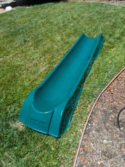 Playground slide 9 feet long