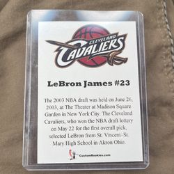 RARE /SCARCE Lebron James Rookie Card Highschool At Vincent /St Mary Wow Only $7 Firm for Sale in Las Vegas, NV - OfferUp RARE /SCARCE Lebron James Rookie Card Highschool At Vincent /St Mary Wow Only $7 Firm for Sale in Las Vegas, NV - OfferUp