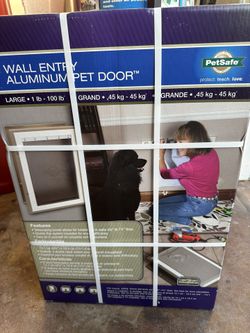 Doggy Door Aluminum Pet Door Large