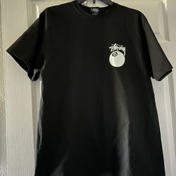 Stussy 8 Ball Tee Black Size M New w tags