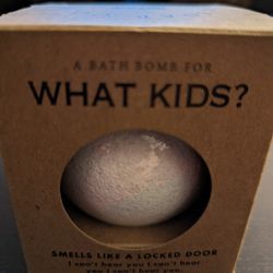 Whiskey River soap Co. Bath Bomb What Kids? Smells Like A Locked Door 