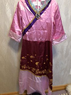 Mulan girl costume, child size 10
