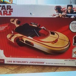 Starwars Luke Skywalker Landspeeder Ride On