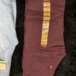 Levi Jeans Sz14 Burg