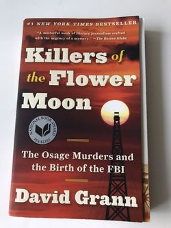 Killers of The Flower Moon book by David Grann