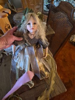 Vintage fairies and elf