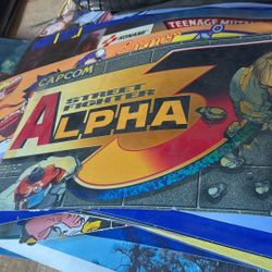 Street Fighter 3 Alpha Arcade Marquee