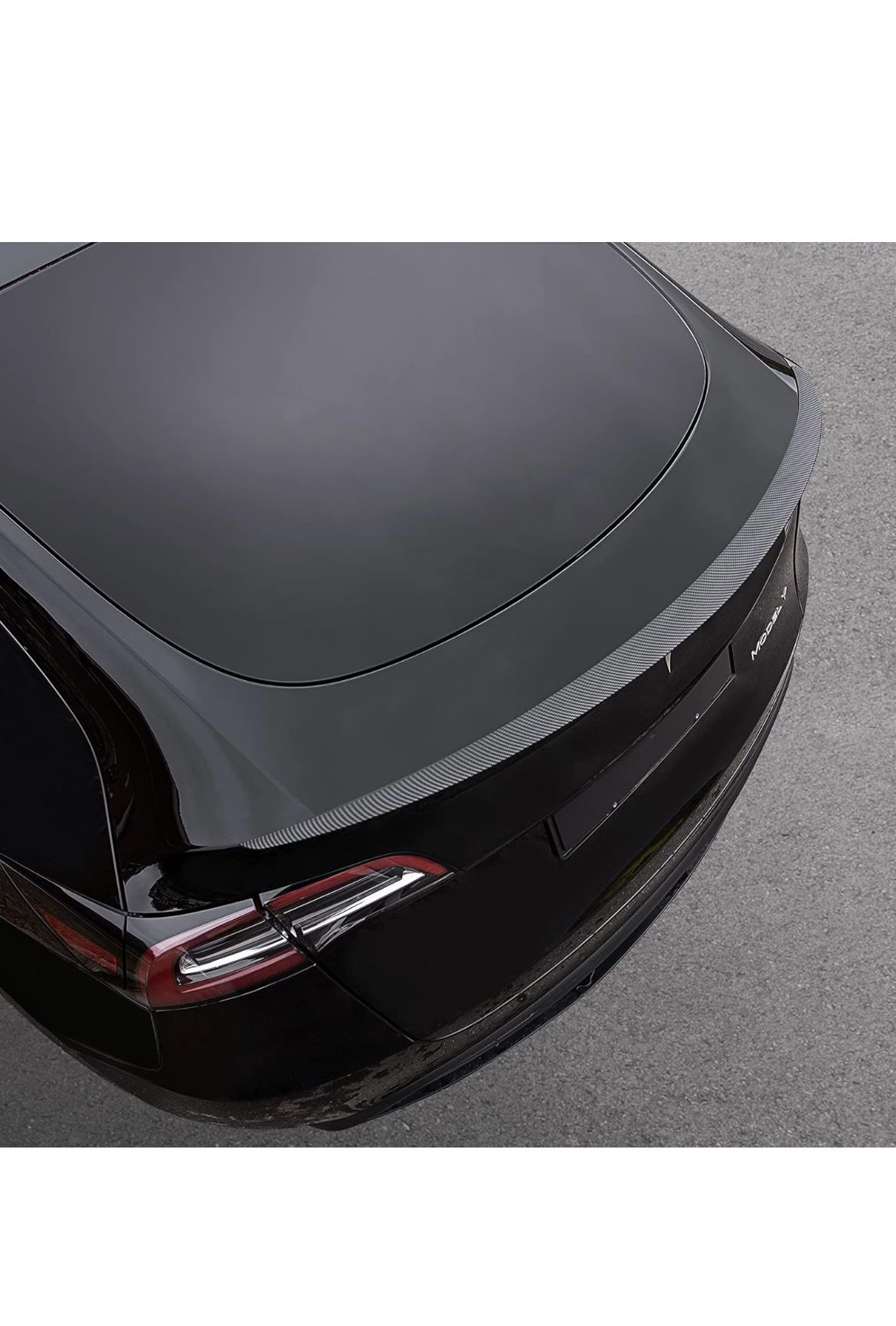 Spoiler Wing Compatible with 2020 to 2023 Tesla Model Y Car Rear Spoiler Wing Trunk Performance Lip Kit for Tesla Model Y Accessories