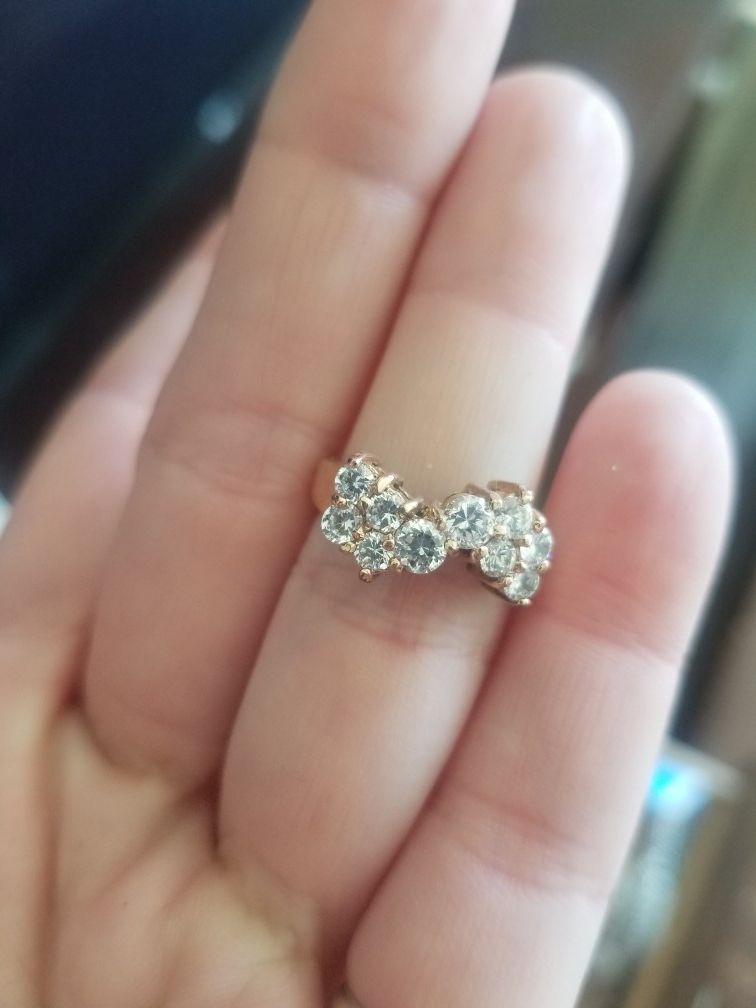Gold plated ring size 5.5