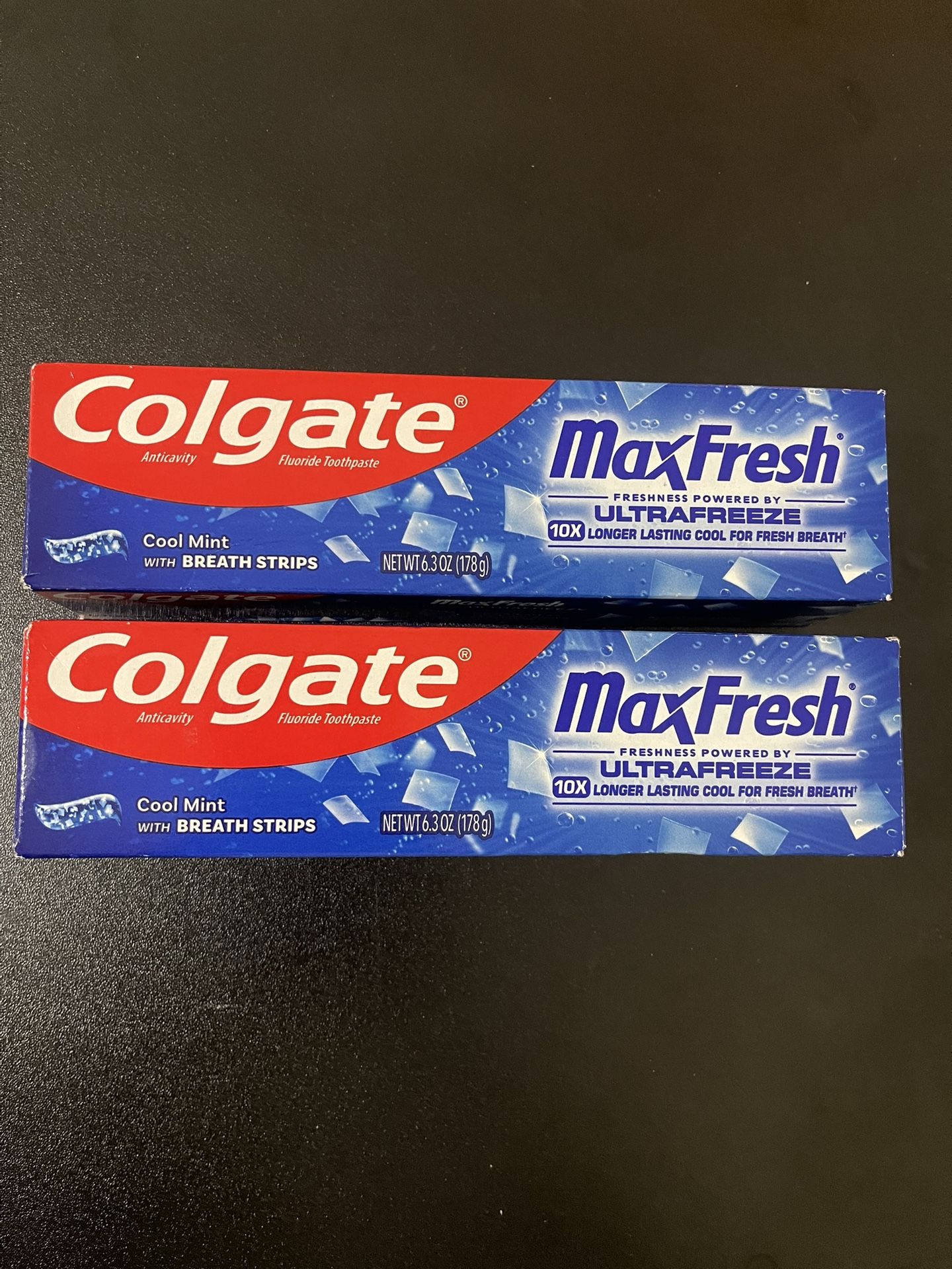 2Pack Colgate MaxFresh Cool Mint Toothpaste, 6.3 oz