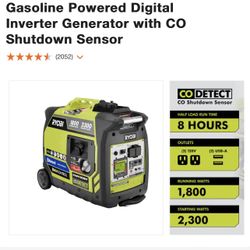 Ryobi Generator Used One Time $600