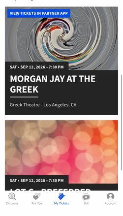Morgan Jay at The Greek Theatre Ticket