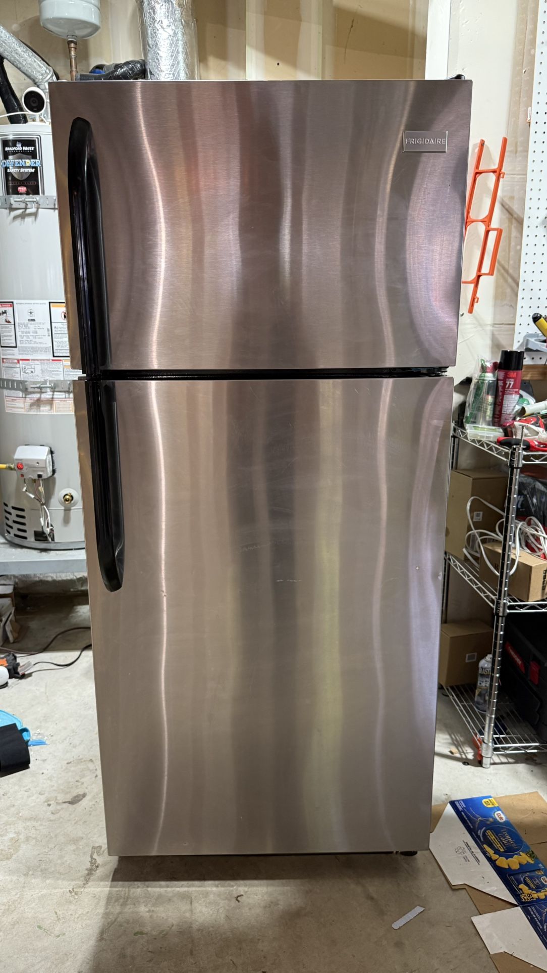 Frigidaire 16.3 Cu. Ft. Top Freezer Refrigerator Stainless Steel