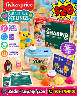 Fisher-Price Big Little Feelings The Sharing Kit
