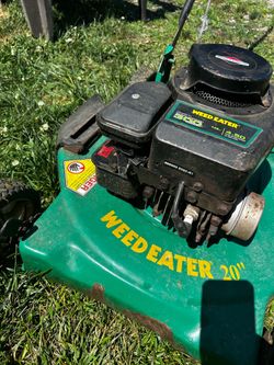20” WeedEater Lawn Mower
