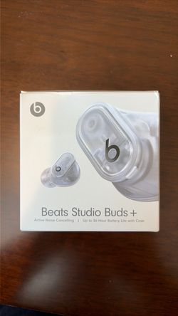 Beats Studio Buds + Transparent (new in unopened box)
