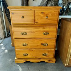 Dresser..All Pine..4 Drawers.38 By 30